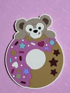 ダッフィー ドーナツ型 グッズ　コースター