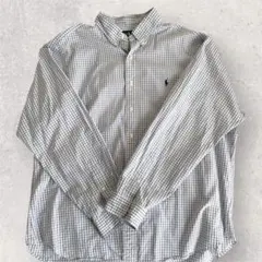 Polo Ralph Lauren 長袖チェックシャツ　XXLのサムネイル