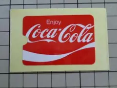 正規品 CocaCola ステッカー 当時物 コカコーラ