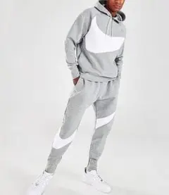 XL ナイキ セットアップ ビッグ スウッシュ スウェット パーカ パンツ 上下
