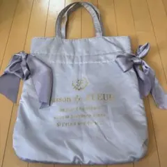 メゾンドフルール　ダブルリボントートバッグ