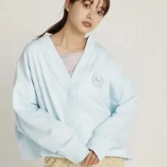 S 新品 ナイキ オーバーサイズ スウェット カーディガン トレーナー