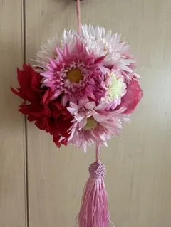 フラワーボール　花玉飾り　スタンド付き