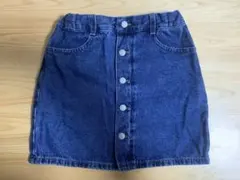 GU デニムスカート　130センチ