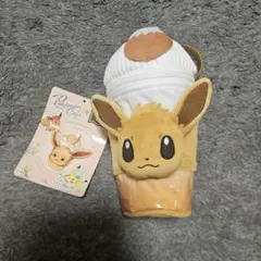 ポケモンセンター　カフェシリーズ　イーブイ　フラッペ風ペンケース　ペンポーチ