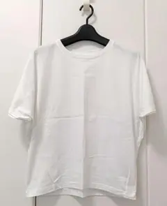 UNIQLO★ドルマンTシャツ★M★白・ホワイト★半袖★ユニクロ①のサムネイル