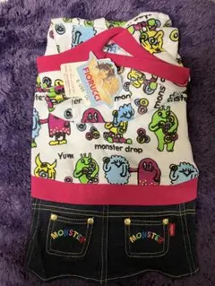 新品 PET PARADISE FIORUCCI 犬用パーカー デニム切替 Sのサムネイル