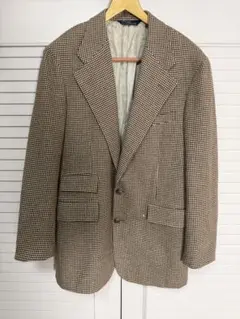 【希少・USA製】ラルフローレン ヴィンテージジャケット 千鳥格子柄