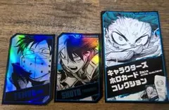 僕のヒーローアカデミア　キャラクターズホロカードコレクション　轟焦凍　飯田天哉