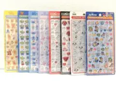 ディズニー ボンボンドロップシール mini 8点セット