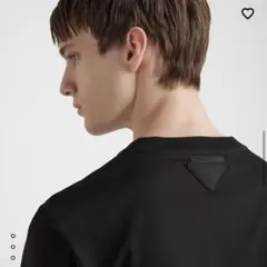 PRADA プラダ パックT Tシャツ 2枚 三角ロゴ 三角プレート 箱付き 1811話 今、オシャレ女子に大人気！ＰＲＡＤＡプラダのメンズのＴ