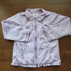 薄紫色 襟付きジャケット 100cm~
