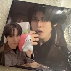 ateez toktoq 特典トレカ　ユノ　未開封デジパ付き