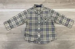 BURBERRY チェック柄シャツ 80サイズ
