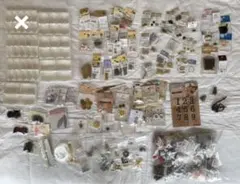 大量 ハンドメイドパーツ ケース付き まとめ売り