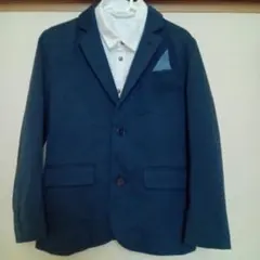 H＆M　ジャケット　白シャツ　セット　七五三　入学