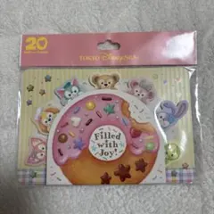 ダッフィー ダッフィーアンドフレンズ　フィルドウィズジョイ ふせん　メモ付