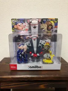 新品未開封　amiibo スプラトゥーン　すりみ連合　3体セット