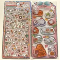 [正規品]だいふくエナガ　シマエナガ　ウォーターインシール　ジュエルプチドロップ