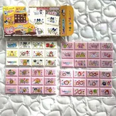 たまごっち ちょこぶろっくしーる　4点