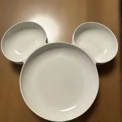 .ミッキーマウス型 プレート3枚セット