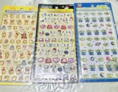 【正規品】キャラクターボンボンドロップシール 3パック ディズニー、スヌーピー