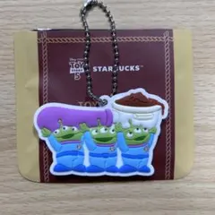 【韓国限定】正規品　スターバックス×トイストーリー５　キーホルダーのサムネイル