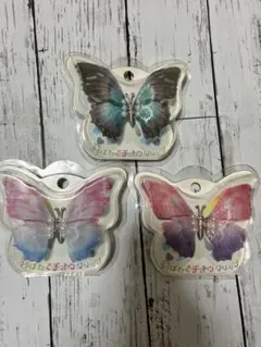 蝶 ヘアピン ×３個