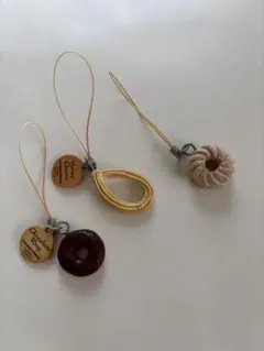 ドーナツ型キーホルダーセット