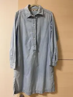 UNIQLO ユニクロ ワンピース Mサイズ レディース ライトブルー