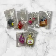 めじるしアクセサリー まとめ売り ハローキティ ドラえもん　他　② 6点セット