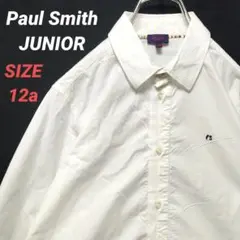 Paul Smith JUNIOR　シャツ　マルチストライプ　キッズ　150　白