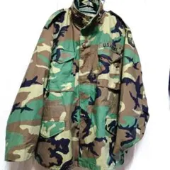 米軍実物 ウッドランド迷彩 フィールドジャケット M-Lサイズ