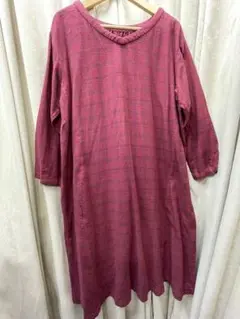 スタジオクリップ ワンピース ロング 綿 麻