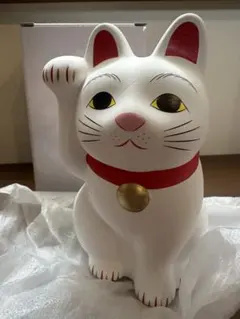 新品！豪徳寺　招き猫　招福猫児　５号のサムネイル