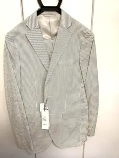 最終値下げ★スーツカンパニー　シアサッカー　 セットアップ