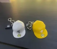NEW ERAミニキャップセット ホワイト イエロー