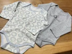 ベビー ロンパース90 2枚セット ライオン