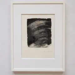 特別額装品/Abstract painting（ゲルハルト リヒター）/ブラック 特別額装品/Abstract painting（ゲルハルト リヒター）/ブラック