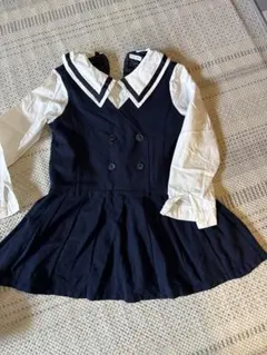 入園式　入学式　卒業式　卒園式　セーラーに丸襟　フォーマル　ワンピース