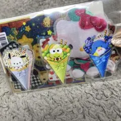 カット済みロールシール切り売り おすそ分け16枚 シール帳作りシール交換に♥︎