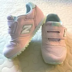 NEW BALANCE 373／15cm／ピンク×ミントグリーン