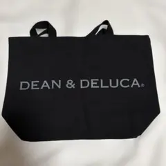 DEAN&DELUCA ディーンアンドデルカ 黒トートバッグ 大サイズ