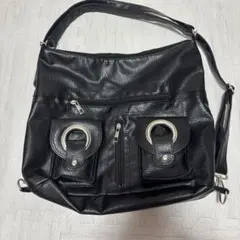 SHEIN 2way y2k シズニルック ブラック ショルダーバッグのサムネイル