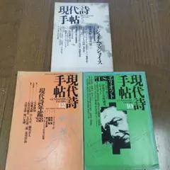 現代詩手帖 3冊セット 思潮社