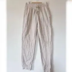 H&M 子供用サイズ ジョガーパンツ ライトグレーUS 12-13