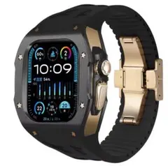 Apple Watch ultra2用の高品質ケース,超耐水性49mm