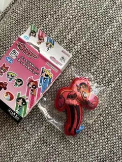 パワーパフガールズ　ぷっくりかわいいアップリケバッジ　ぬいピン　カレ