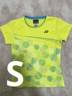 YONEX ウェア S 黄色