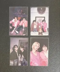 Stray Kids Do it 限定盤 ピンク ユニットトレカ 4枚セット